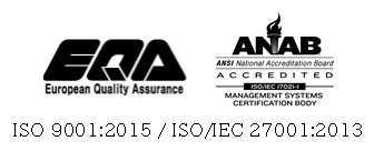 ISO 9001:2015 / ISO 14001:2015